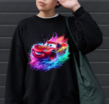 8 PNG Lightning McQueen Cars Splash and Watercolor Digital design PNG file for sublimation – High Resolution -Instant Digital PNG Download