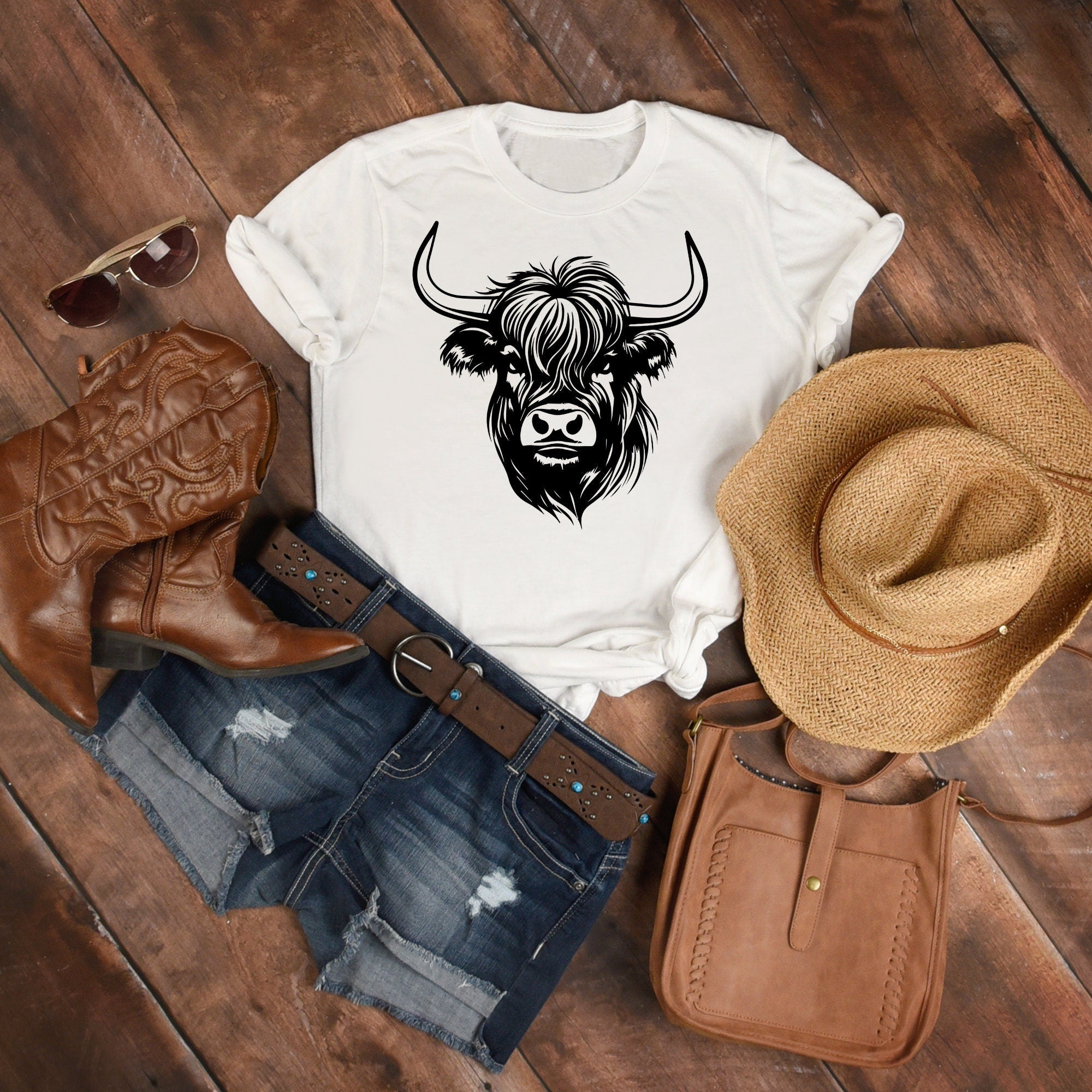 Highland Cow Bundle Svg, 80 Designs Highland Cow, Highland Cow png Cow Svg, Baby Cute Cow Svg, Highland Cow Sublimation, Cricut Cut File