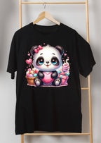 8 PNG Cute Panda Splash and Watercolor Digital design PNG file for sublimation – High Resolution -Instant Digital PNG Download