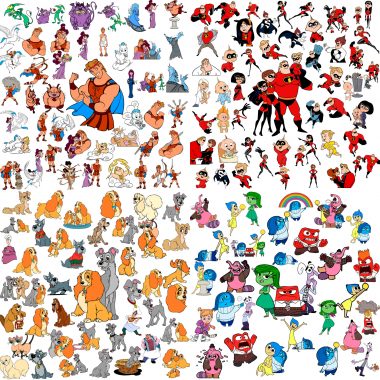 80000+ Mega Svg Bundle Cricut File LAYERED, Mickey Mouse, Minnie, Frozen, Moana, Ariel, Elsa, Stitch, Toy Story, Pooh PNG SVG