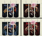 32 Team American Football Tumbler PNG Sublimation Designs, Football Mascot 20oz Skinny Tumbler Wrap PNG, Football Png Digital Download, NFL Tumbler
