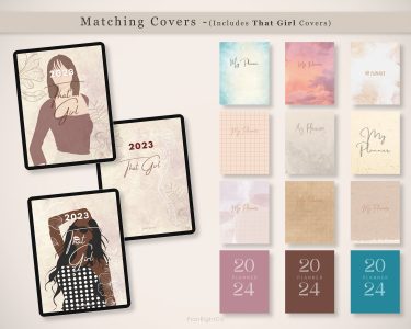 Digital Planner – GoodNotes, iPad, Notability | Daily, Weekly, Monthly | 2024-2025 | Undated | Digital Planner 2024 2025 Undated iPad