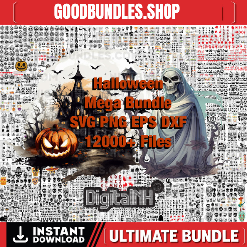 12000+ Files Halloween SVG Bundle, Halloween Gift Idea SVG, Halloween Mega Bundle, Halloween Clipart, Halloween Cut files. Digital Files