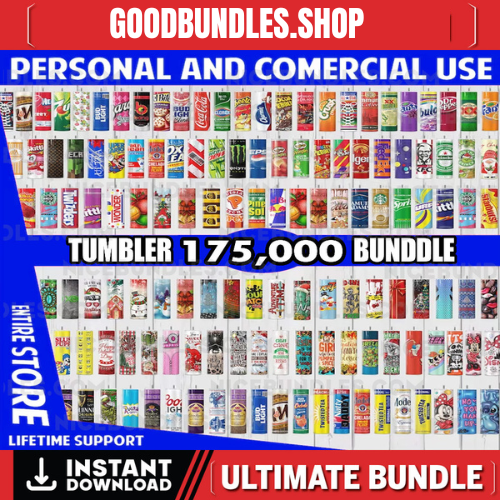 175,000 Best Seller Tumbler Wrap Bundle, Ultimate Tumbler Wrap Bundle, design bundle for tumbler sublimation, Best Selling Tumbler Wrap.