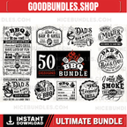 Barbecue SVG Bundle 50 designs , BBQ svg bundle, bbq svg, Grilling svg bundle, Funny apron svg, Dad’s Bar and Grill svg