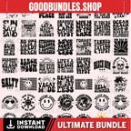 50 Retro Summer SVG Bundle, Summer Svg, Beach Svg, Summertime svg, Funny Beach Quotes, Summer Quotes Svg, Svg files for cricut, Svg Bundle