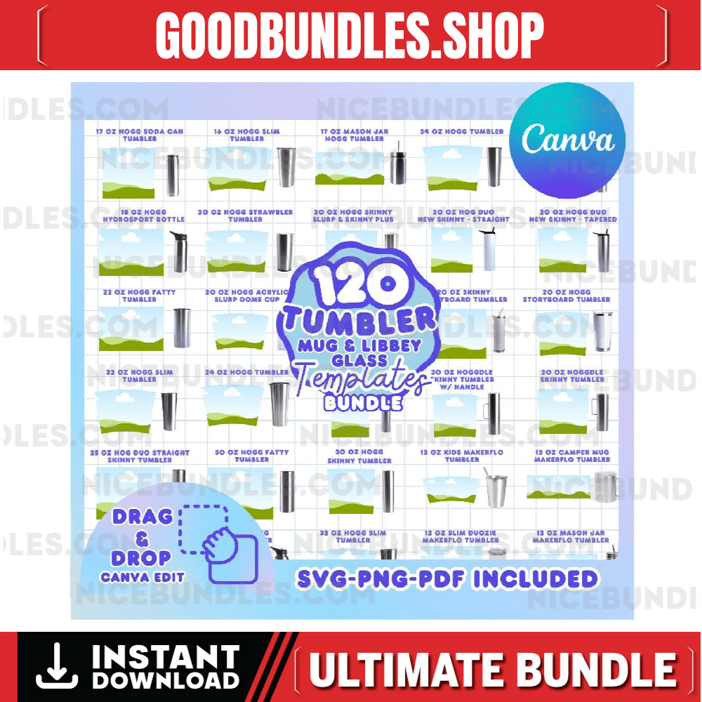 Canva tumbler canva editable file canva glass template canva tumbler tumbler template sublimation template tumbler bundle tumbler editable