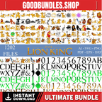 1202 Files Lion King SVG Bundle, Simba Svg Files for Cricut, Lion King Png, Hakuna Matata Svg for Shirts, Layered Svg Files Instant Download