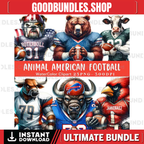 32 Team American Football Tumbler PNG Sublimation Designs, Football Mascot 20oz Skinny Tumbler Wrap PNG, Football Png Digital Download