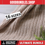 Crochet pattern-16 Sizes-Double sides-Lovey to King Blanket Afghan-ATHENA blanket-Reversible textured throw PDF-Easy crochet Blanket pattern