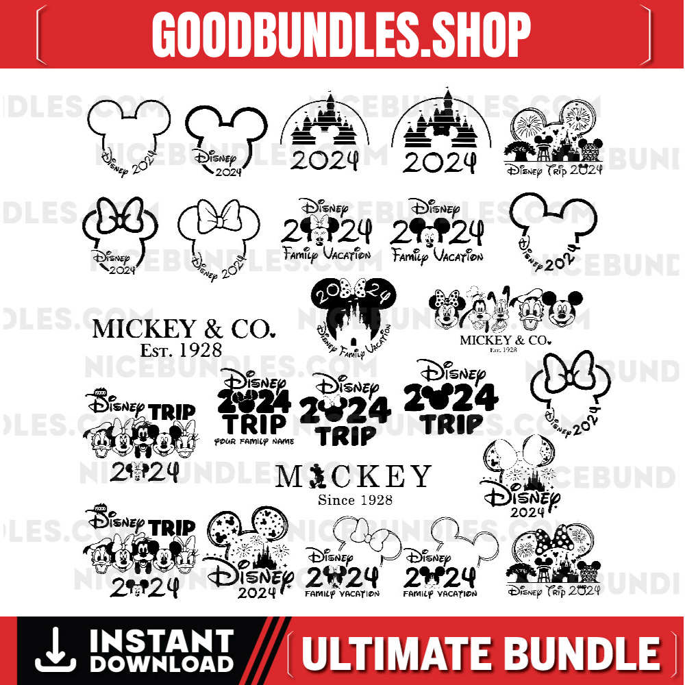 Family Trip 2024 SVG Disney , Mickey SVG, Family Vacation SVG, Family Vacation 2024 svg, Family Trip Svg, Png Files For Cricut Sublimation, Circut