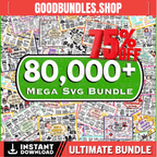 80,000+ SVG Design bundle, SVG designs, Mega svg bundle, huge svg bundle, Big Bundle, svg bundle, Huge Bundle, Instant download