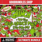 400+ Mega Bundle PNG SVG Grinch Christmas, Grinch Png Svg, Christmas Bundle Svg Png, Grinch Christmas Svg Bundle, Grinch Christmas Png