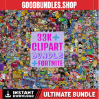 Cartoon PNG Bundle – 30,000+ SVG Eps Dxf Pdf Ai Holiday, Christmas | Halloween Designs for DIY Projects | C Network & Disney Inspired