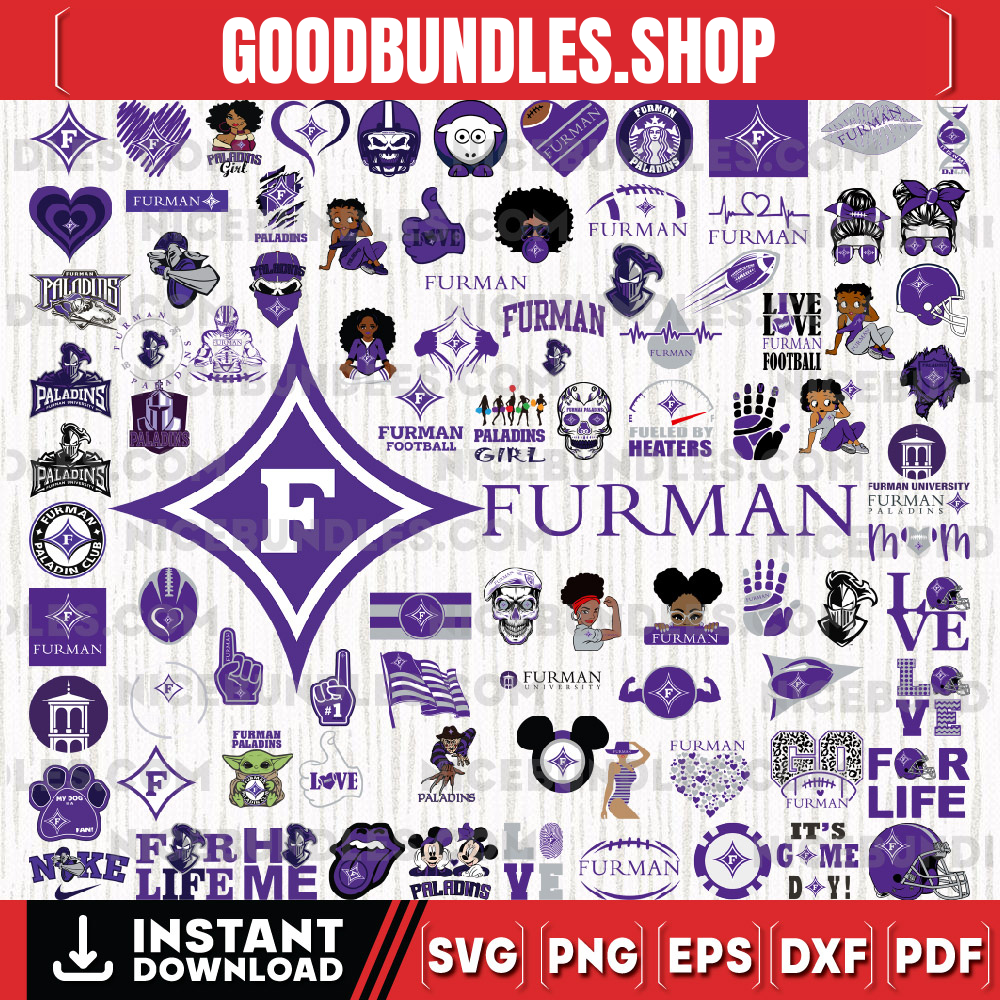88 Files Furman Paladins Team Bundle Svg, Furman Paladins svg, NCAA Teams svg, NCAA Svg, Png, Dxf, Eps, Instant Download