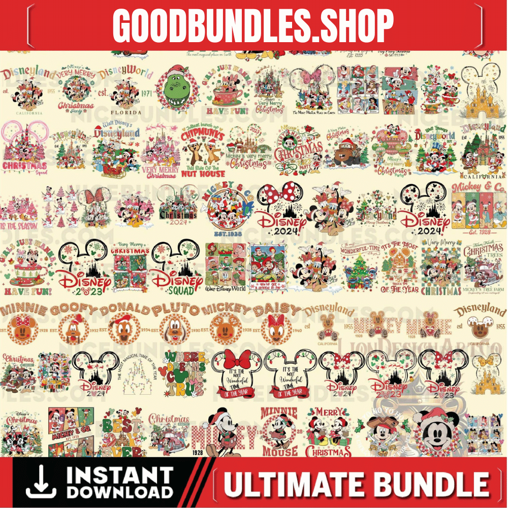 Bundle 100+ Merry Christmas Png, Christmas Mouse And Friends, Xmas Gingerbread Png, Christmas Friends Png, Checked Holiday Season Png