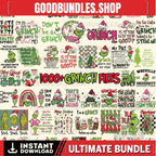 Mega Christmas Bundle Svg, Mega Grinc Bundle Svg, Christmas Svg, Merry Christmas Svg, Funny Christmas Svg, Christmas Shirt Svg, Grinc Svg