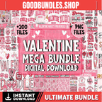 Valentine Mega Bundle png, Retro valentine png, Valentines day png, kids valentine png bundle, Valentine Teacher Png, Valentine Mega Bundle