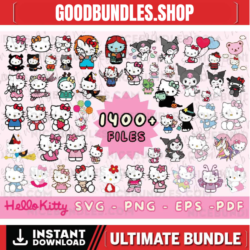 Kawaii Kitty Svg, Kawaii Kitty Svg Bundle, Cute Cat Svg, Kitty Svg, Kawaii Kitty Clipart, Kawaii Kitty Svg, Png Cut File Cricut Silhouette