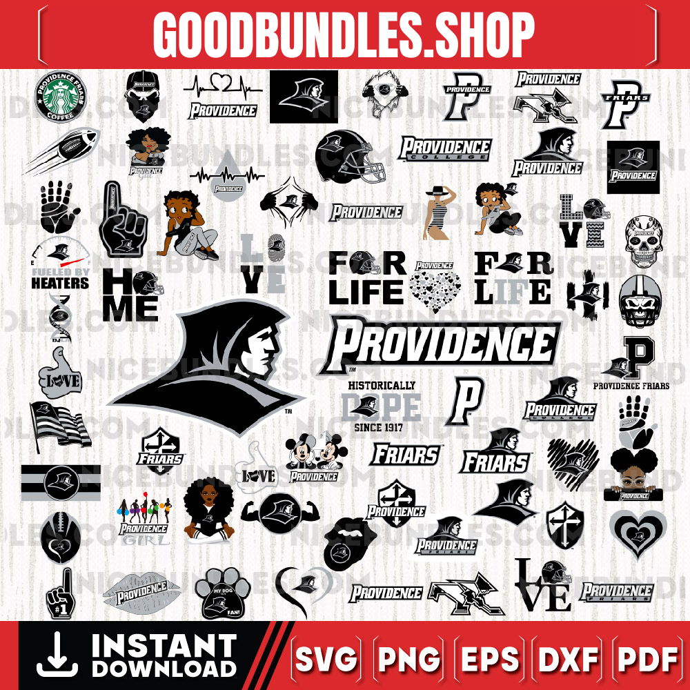 66 Files Providence Friars Team Bundle Svg, Providence Friars Svg, NCAA Teams svg, NCAA Svg, Png, Dxf, Eps, Instant Download
