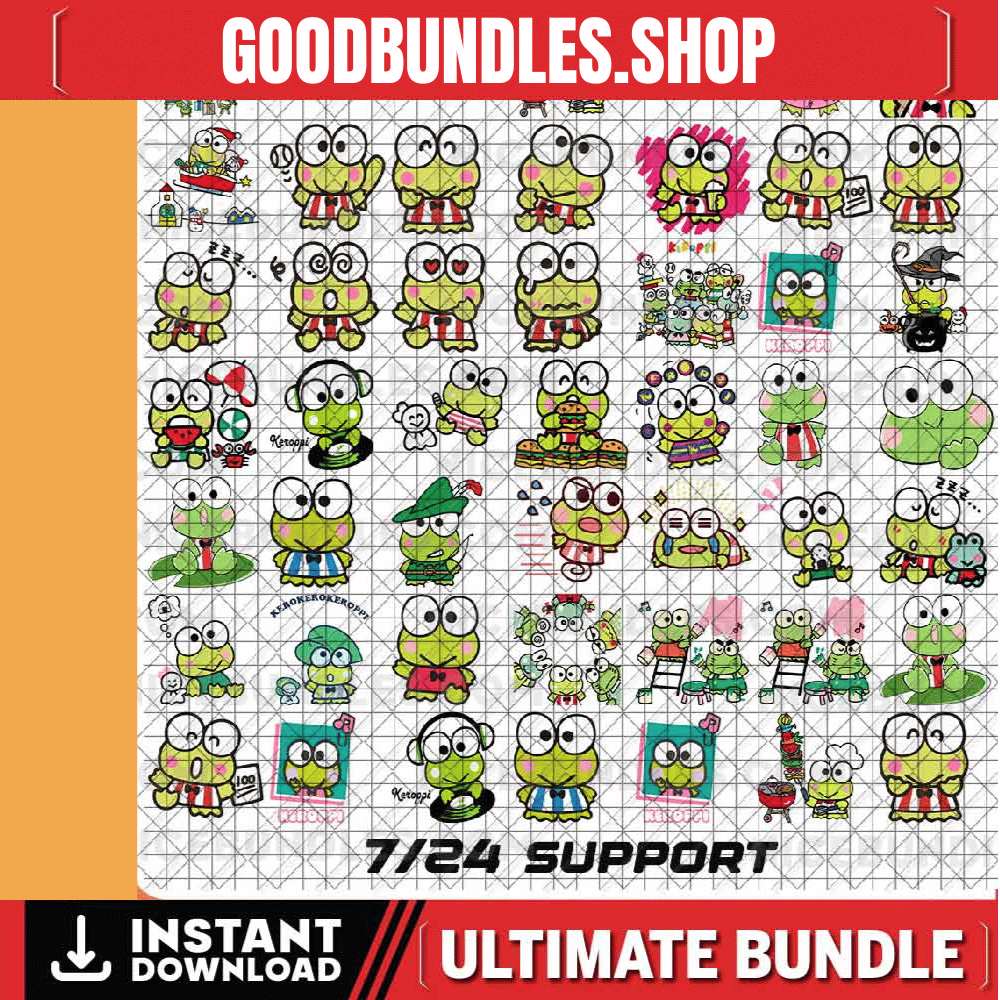 Kawaii Character Collection svg png pdf bundle, – cricut cut files, silhouette and sublimation,Hello Svg, Kitty Svg, Melody, Cute