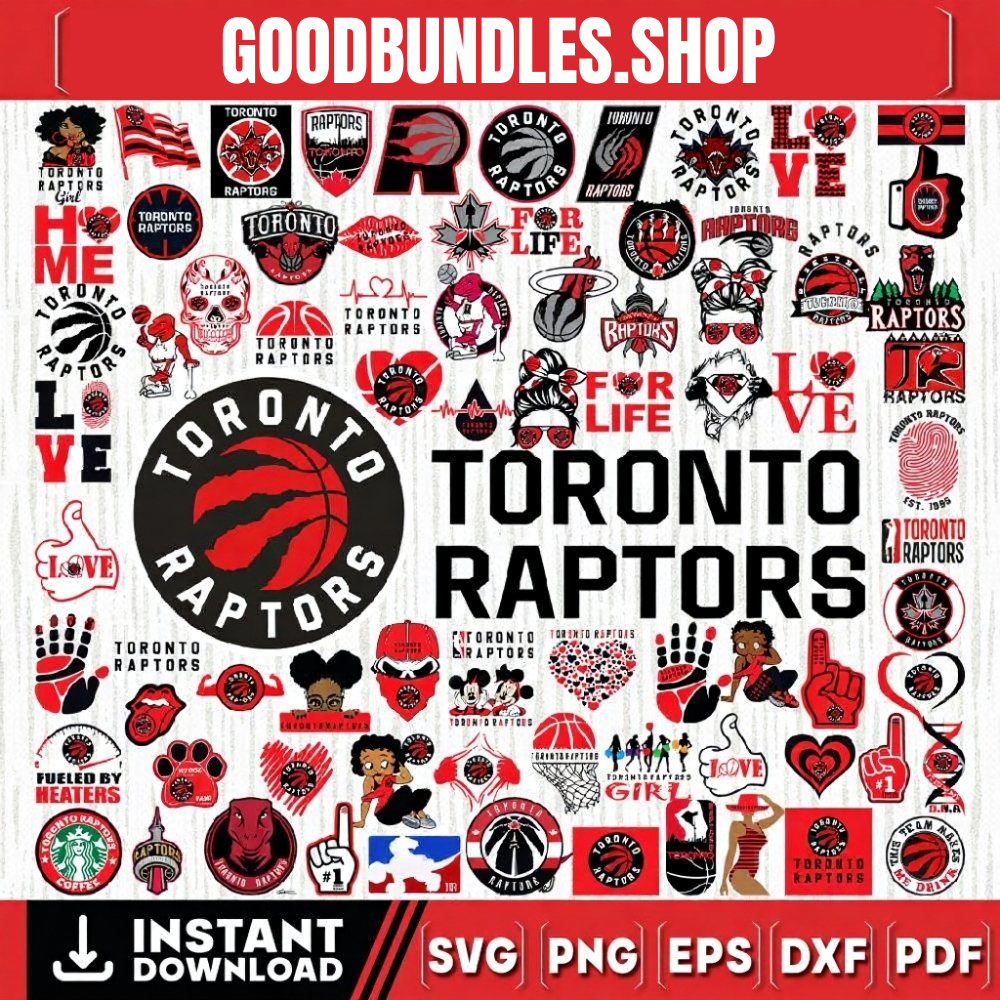82 Files Toronto Raptors Team Bundles Svg, Toronto Raptors svg, NBA Teams Svg, NBA Svg, Png, Dxf, Eps, Instant Download