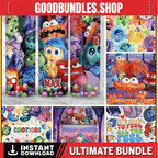 10+ It’s Okay To Feel All The Feels Tumbler Wrap Bundle, Friends 20oz Skinny Tumbler, Emotions Cartoon Coffee Tumbler Wrap Png, Digital File