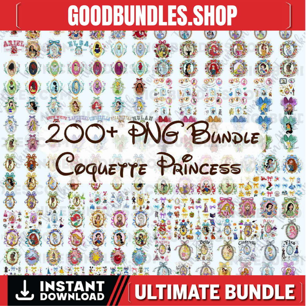 200+ Coquette Mirror Princess Png Bundle, Coquette Cartoon Png, Princess Coquette Bow Png, Family Trip Png, Princess Bow Png, Vacation Trip
