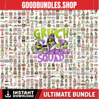 1000+ Grinch Christmas SVG – PNG, The Grinch Christmas, Grinch T Shirt Design, Merry Grinchmas Png, Christmas Sublimation, Retro Grinch Png