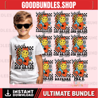 Look Out Grade, Cool Kids Boy, Kindergarten, First Grade 1st 2nd 3rd 6th School Grade PNG Bundle Back to School, Kids Shirt Designs