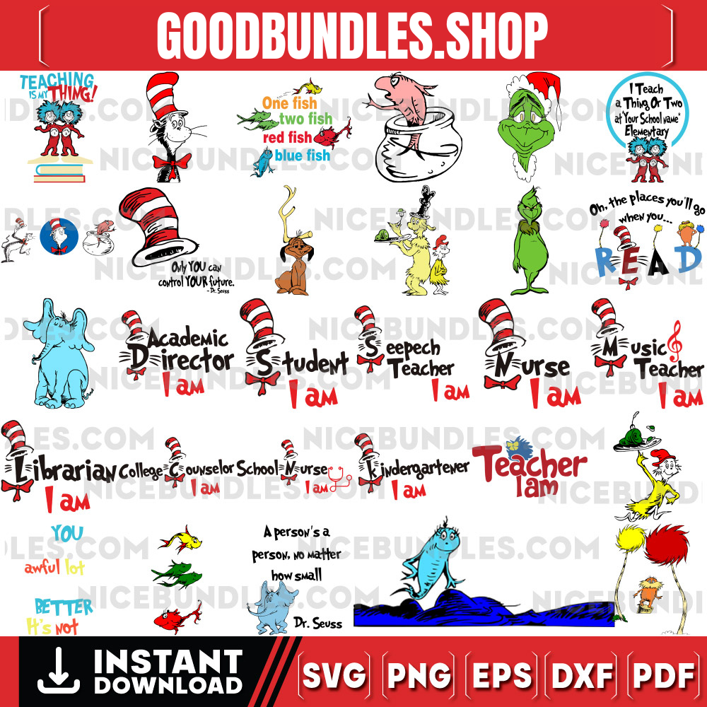 Dr Seuss SVG , dr seuss png , cat in the hat svg , dr seuss clipart , dr seuss teacher svg , dr seuss vector , dr seuss shirt ,dr seuss