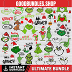 Christmas Svg Bundle, Grinch Svg Bundle, The Grinch Svg, Grinch Face Svg, Grinch Svg, Grinch Christmas Svg, Grinch Silhouette, Grinch Png