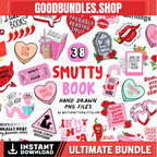 Smutty Book Bundle, Book Smut Bundle, Spicy Book PNG, Spicy Book Sublimation, Smutty Book Clipart, Spicy Lover Clipart, Book Quotes