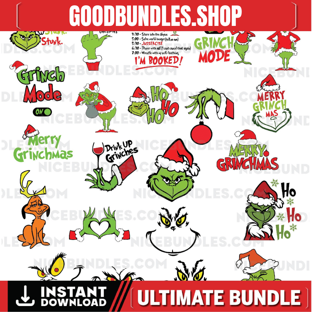 Christmas svg Bundle, Merry Christmas svg, Christmas cricut, svg for cricut, svg cut files, digital files, Instant Download, png, svg