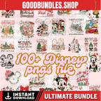 100+ Disney Christmas Design 300 Dpi, Mouse and Friends Png Bundle, Disneyland Christmas Png Download files, Disneyworld T-shirt Design