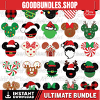 Bundle Merry Christmas Svg Png, Christmas Character, Christmas Squad Svg, Christmas Friends Svg, Holiday Season Svg