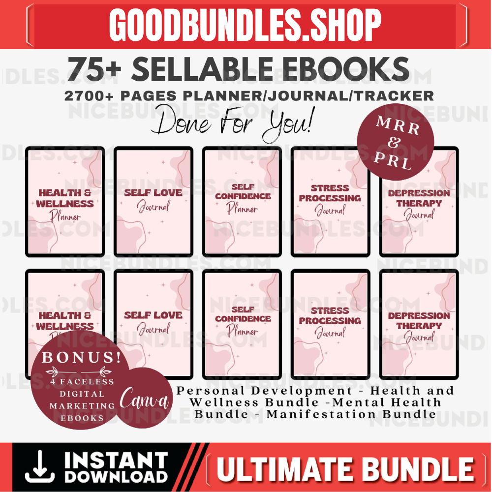 MRR Digital Products, Digital Marketer, Passive Profits, eBook Bundle, dfy eBook, dfy Planner, Resell eBook, Master Resell Rights, MRR PLR