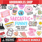 Sarcastic PNG Bundle Snarky Bundle Sarcastic Sublimation Sarcastic Clipart Funny Sarcastic Woman Sarcastic Digital Files Snarky Skeleton