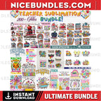 Teacher Sublimation Bundle, Teacher Shirt Png Bundle,Boho Teacher Svg Png Bundle, Teacher Png Bundle,Teacher Appreciation Bundle,Teacher Png